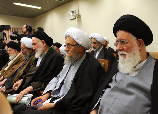 (تصاویر) دیدار اعضای مجلس خبرگان با رهبر انقلاب