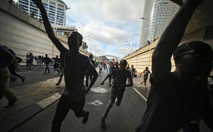 (تصاویر) اعتراضات خشونت‌بار به تل‌آویو رسید