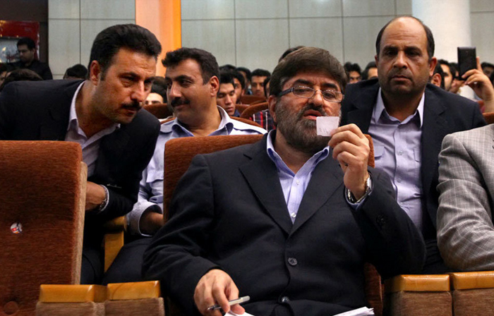 (تصاویر) سخنرانی علی مطهری در مشهد