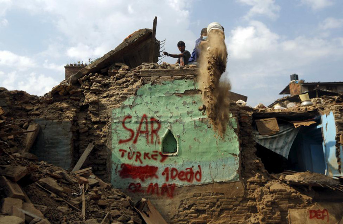 (تصاویر) آخرین وضعیت مناطق زلزله زده نپال