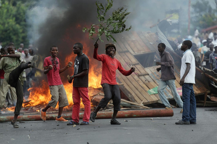 (تصاویر) اعتراضات خشونت‌بار در «بروندی»