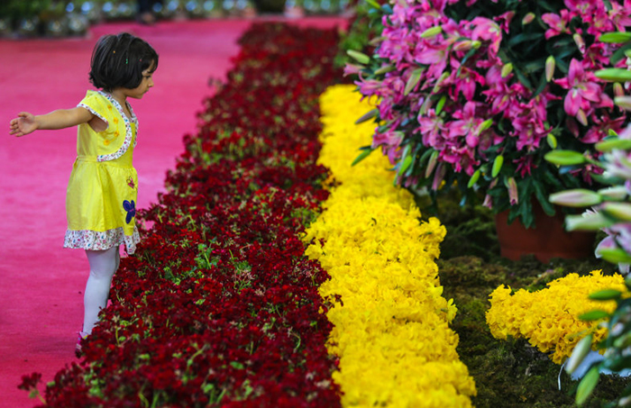 (تصاویر) نمایشگاه گل و گیاه در تهران