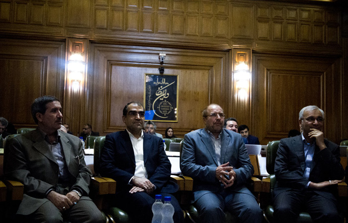 (تصاویر) شهردارتهران و وزیربهداشت در شورای شهر