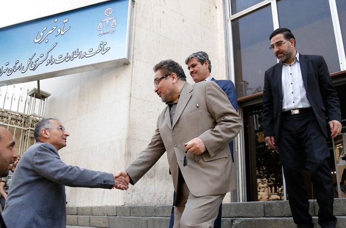 (تصاویر) توکلی در دادگاه تهران