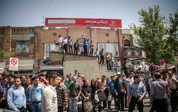 (تصاویر) بازسازی سرقت از طلاسازی تهران