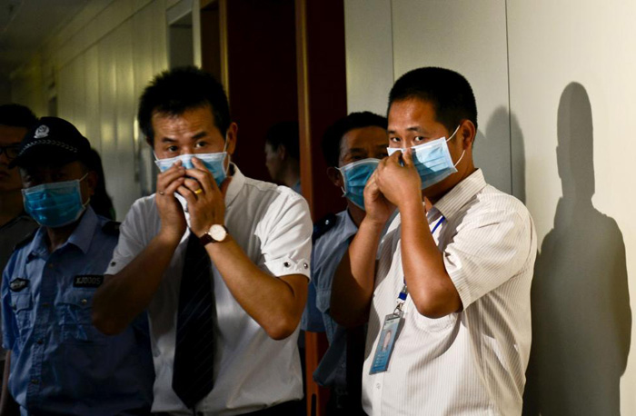 (تصاویر) مقابله با سندرم تنفسی در کره‌جنوبی