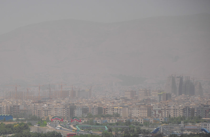 (تصاویر) آلودگی هوای امروز تهران