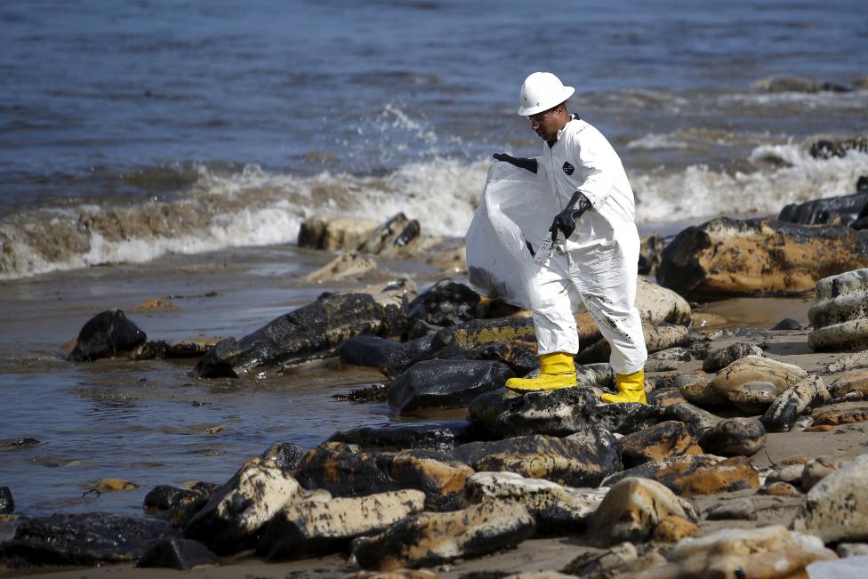 (تصاویر) آلودگی نفتی در سواحل کالیفرنیا