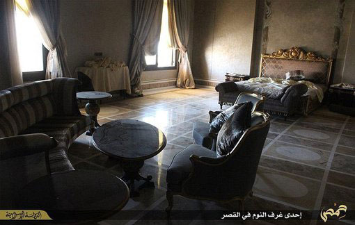(تصاویر) کاخ مادر امیر قطر در کنترل داعش