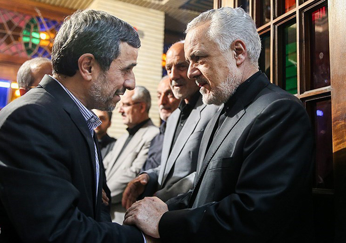 (تصاویر) تسلیت احمدی‌نژاد و مشایی به رحیمی