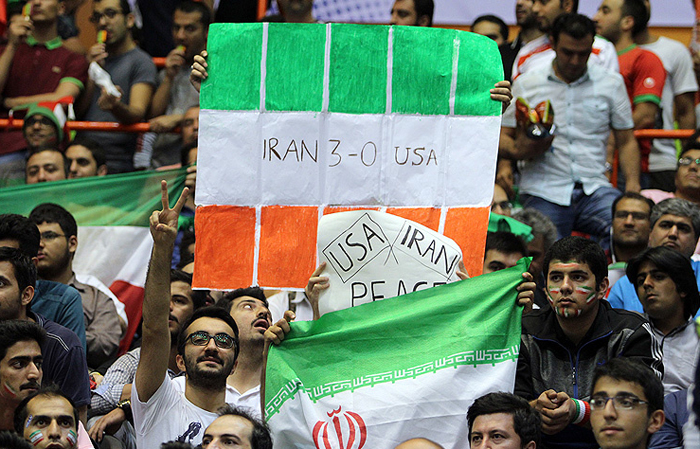 (تصاویر) حواشی دیدار ایران و امریکا