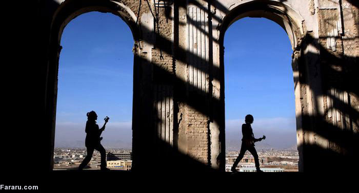 (تصاویر) دختران رپ‌خوان افغان