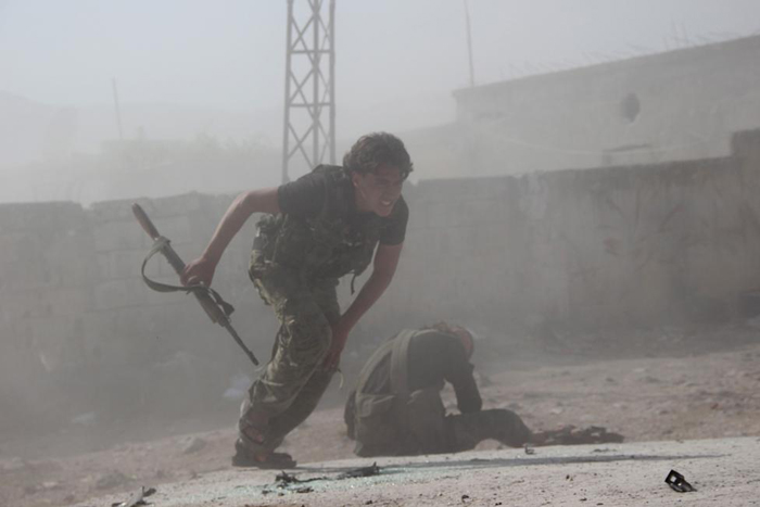 (تصاویر) ادلب در تصرف مخالفان اسد