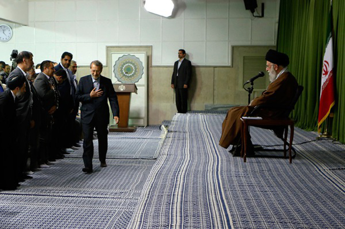 (تصاویر) دیدار نمایندگان مجلس با رهبرانقلاب