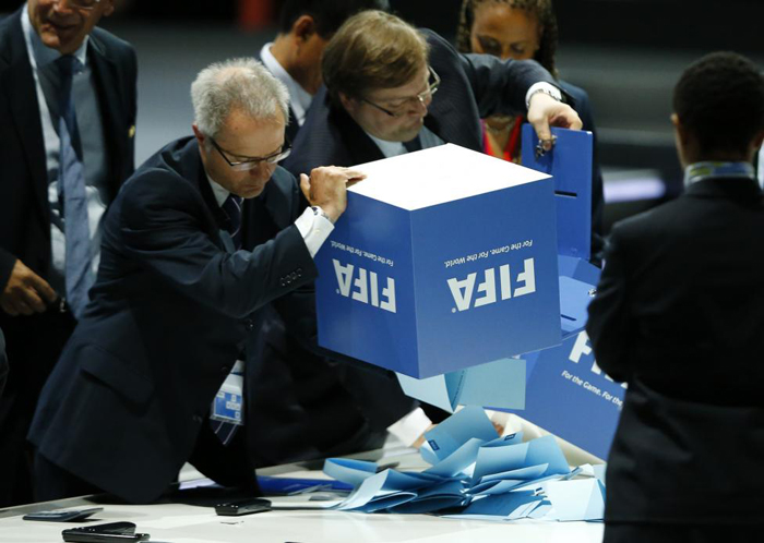 (تصاویر) انتخابات ریاست فیفا