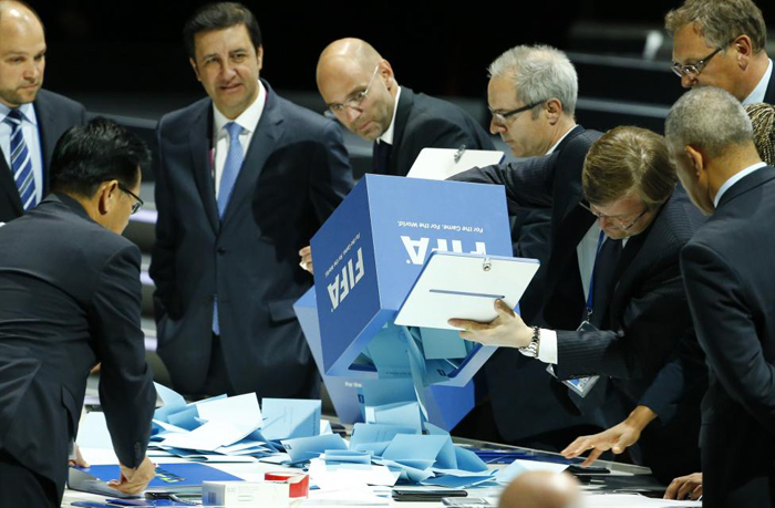 (تصاویر) انتخابات ریاست فیفا