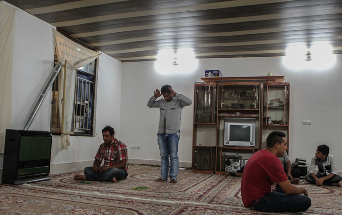 (تصاویر) مسابقه کفتربازهای تهران
