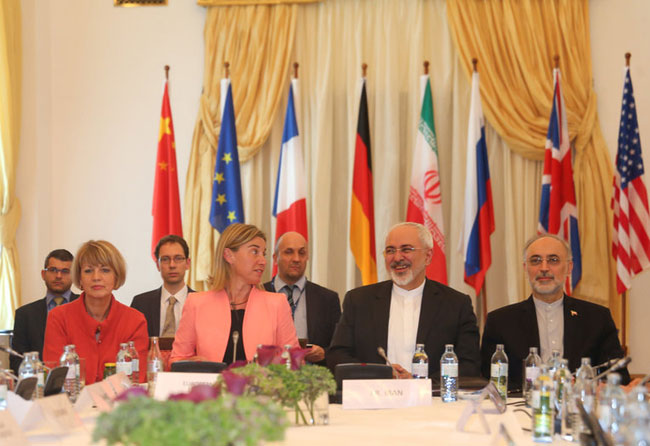 (تصاویر) نشست وزرای خارجه ایران و 1+5