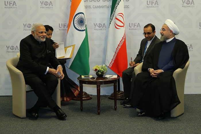 (تصاویر) دیدار روحانی و نخست وزیر هند