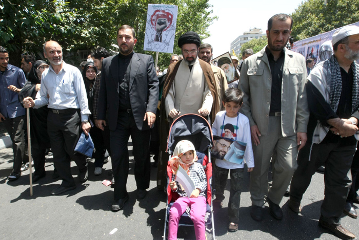 (تصاویر) حضور مسوولان در راهپیمایی روز قدس