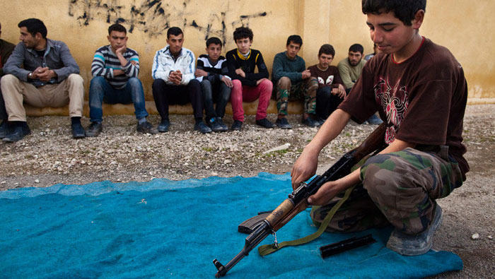 (تصاویر) مدرسه کشتار در سوریه