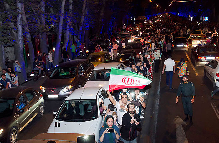 (تصاویر) جشن هسته‌ای در تهران(2)