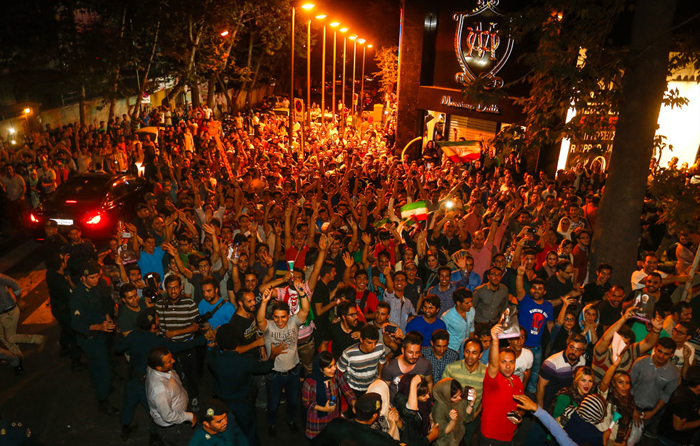 (تصاویر) جشن هسته‌ای در تهران(2)