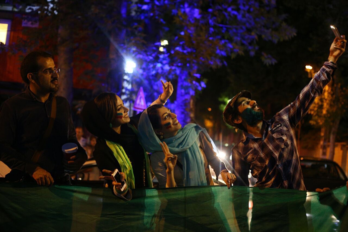 جشن توافق هسته‌ ای در تهران