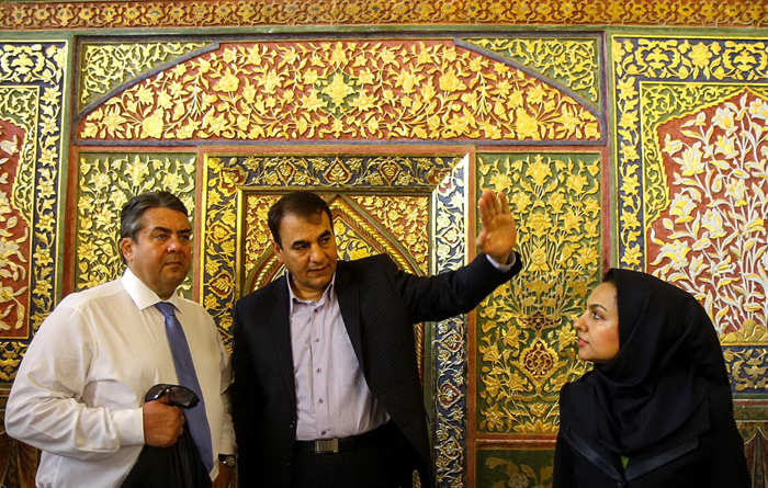 (تصاویر) معاون مرکل در اصفهان