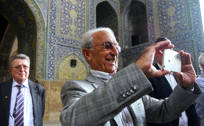 (تصاویر) معاون مرکل در اصفهان
