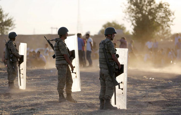 (تصاویر) حمله داعش به کوبانی