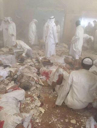 انفجار انتحاری در مسجد امام صادق(ع) کویت +(تصویر)