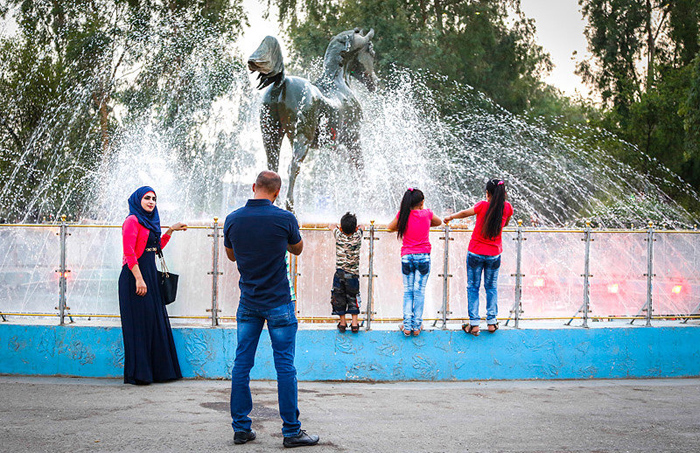 (تصاویر) زندگی مردم در بغداد
