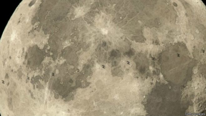 عکس‌های منحصربه‌فرد از عبور ایستگاه فضایی از مقابل ماه کامل