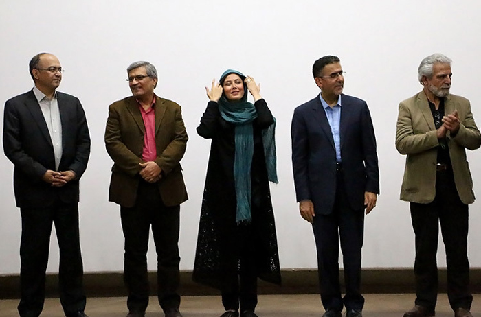 (تصاویر) مهتاب‌کرامتی در افتتاح سینمای رودبار
