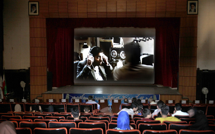 (تصاویر) مهتاب‌کرامتی در افتتاح سینمای رودبار