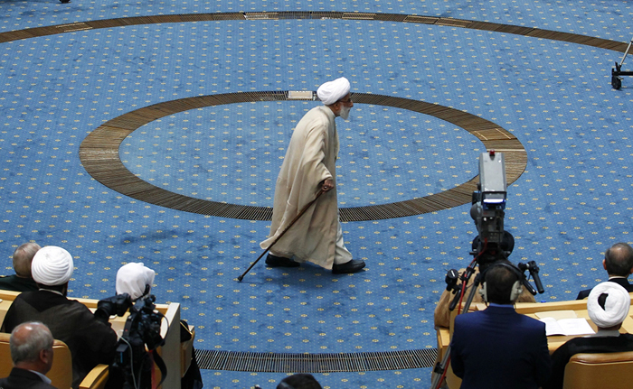 (تصاویر) روحانی در مجمع جهانی اهل‌بیت(ع)
