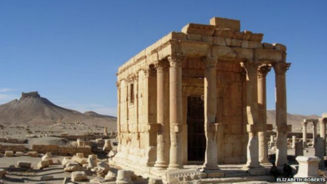 داعش معبدی را در پالمیرا منفجر کرد