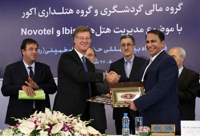 (تصاویر) قرارداد هتل‌داری ایران با فرانسوی‌ها