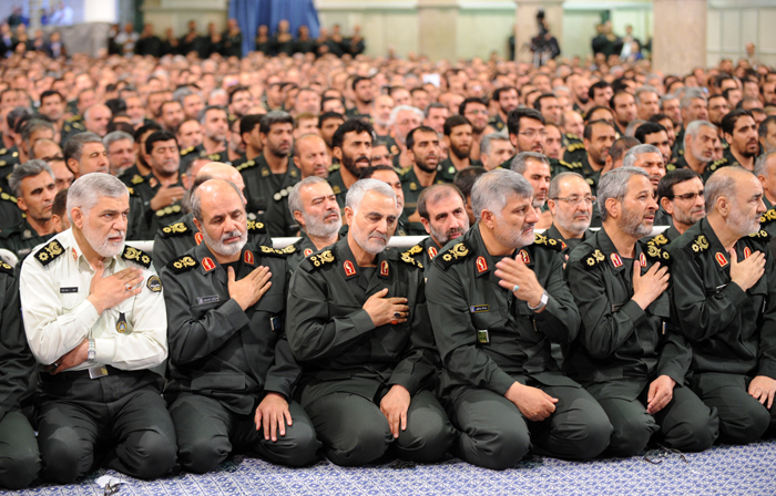 (تصاویر) دیدار فرماندهان سپاه با رهبرانقلاب