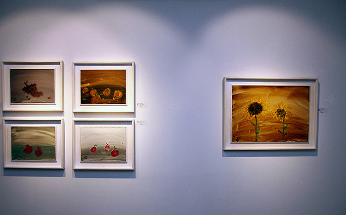(تصاویر) نمایشگاه نقاشی مریم حیدرزاده