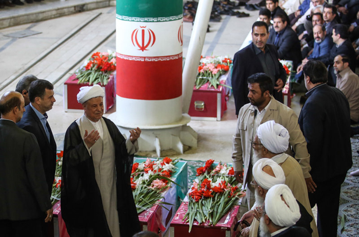 (تصاویر) تشییع جانباختگان‌منا در تهران