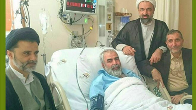 (تصویر) حسینیان در بیمارستان بستری شد