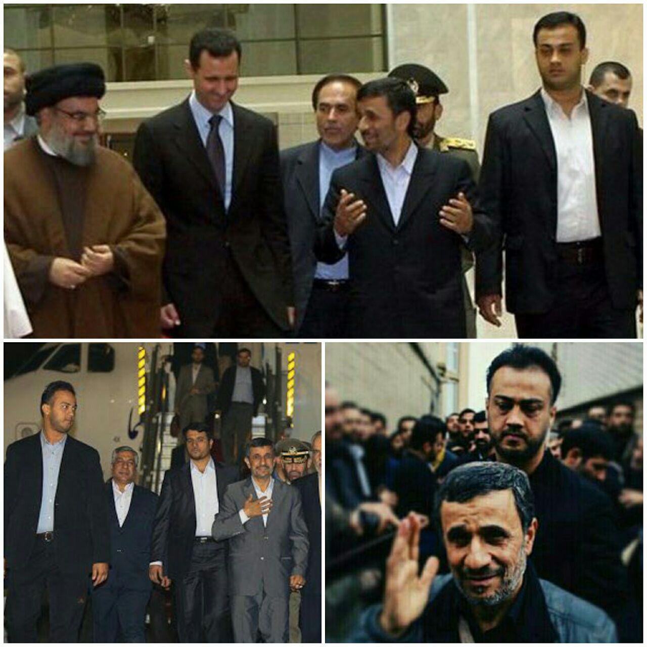 محافظ احمدی‌نژاد در سوریه شهید شد