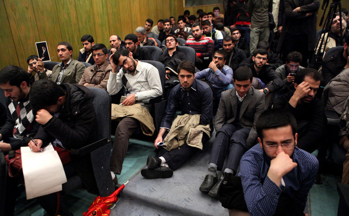 (تصاویر) همایش ضدامریکایی در دانشگاه تهران