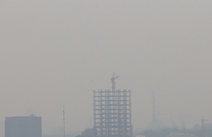 (تصاویر) آلودگی هوای تهران