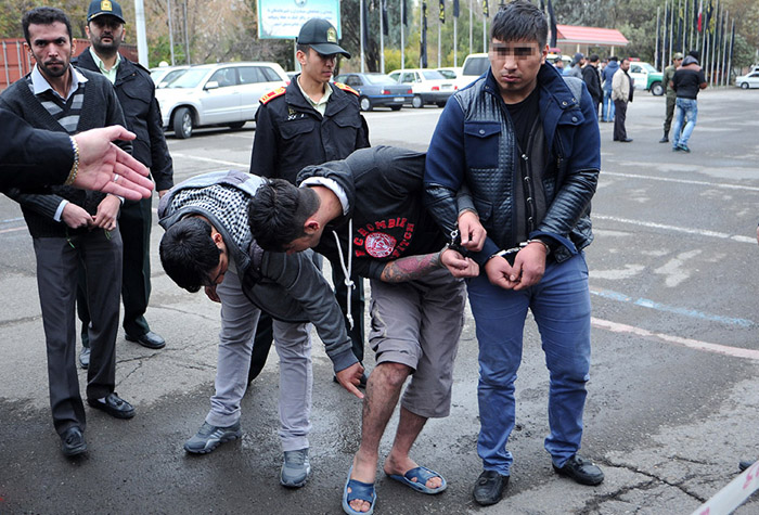 (تصاویر) دستگیری اعضای 26 باند خلافکار