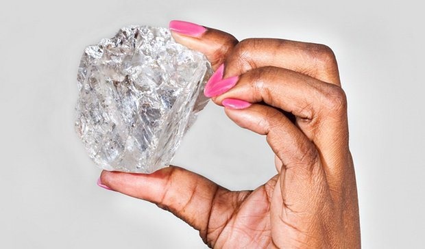 (تصویر) دومین الماس بزرگ جهان کشف شد