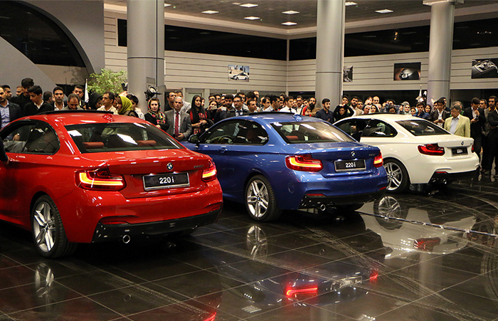 (تصاویر) رونمایی BMW سری 2 در ایران