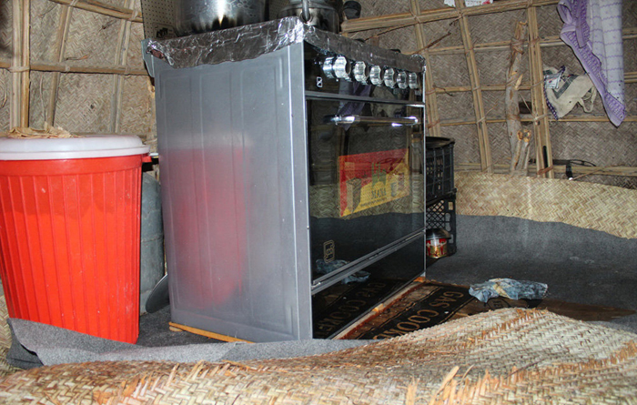 (تصاویر) سیل در خانه کپرنشینان
